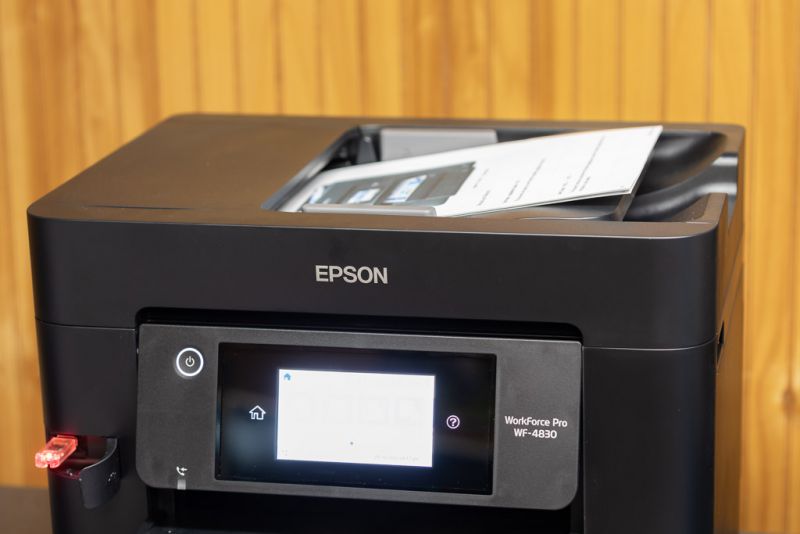 Epson Workforce Pro Wf 4830 Wireless All In One Printer Review The Gadgeteer 5104