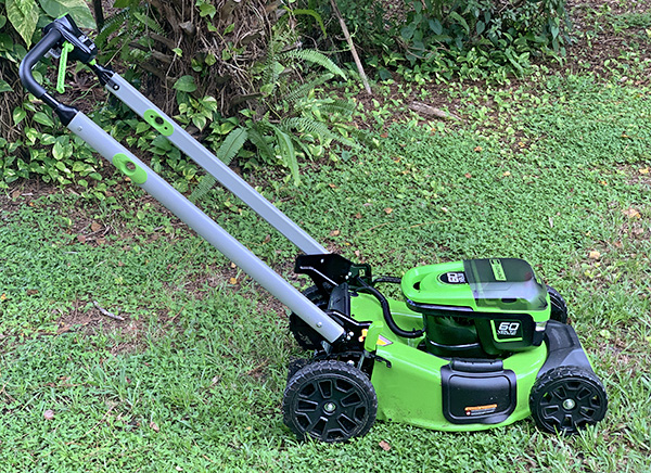 Greenworks pro 80v 21 inch self propelled brushless lawn mower Greenworks Pro 60v Cordless 21 Self Propelled Brushless Lawn Mower W 5 0 Ah Battery Review Say Goodbye To Gas The Gadgeteer