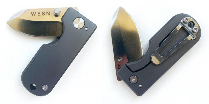 The WESN Microblade Keychain Pocket Knife