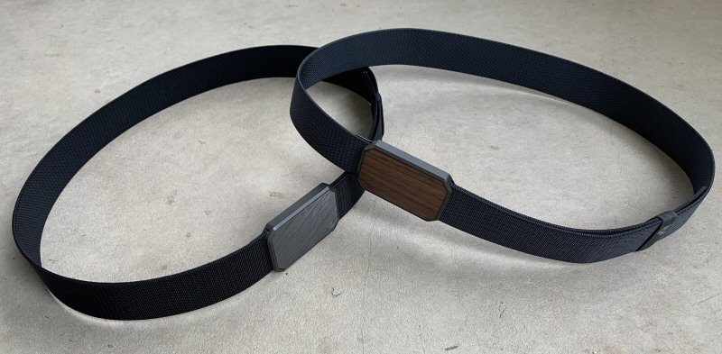 Groove Belt Gun Metal/Brown