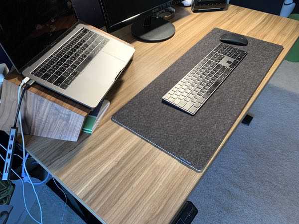  Oakywood Felt and Cork Keybord & Mouse Mat Pad