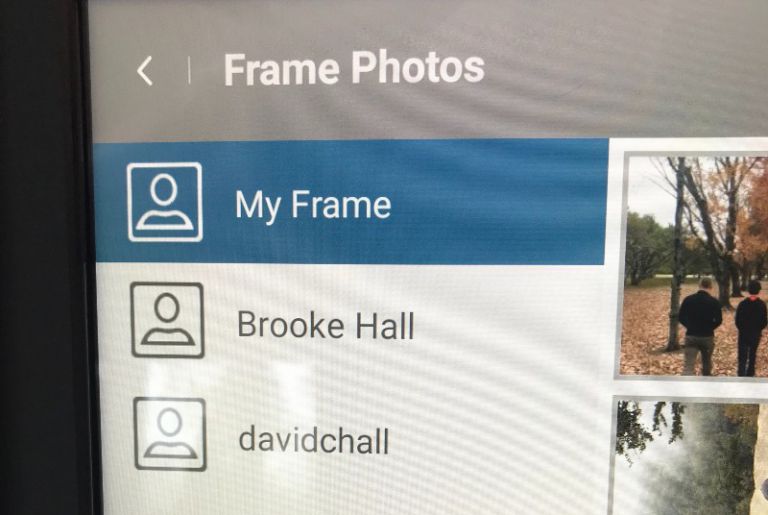 PhotoShare smart frame review The Gadgeteer