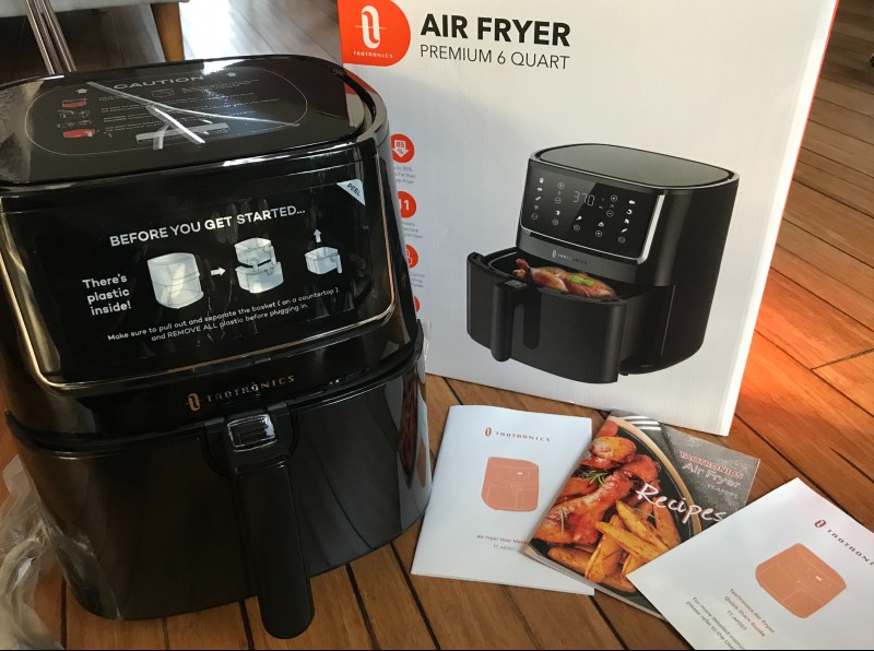 TaoTronics Air Fryer, Max XL 6 Quart 1750W 11-in-1 Airfryer Oven