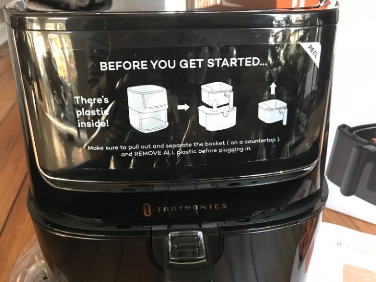 TaoTronics large 6quart air fryer review The Gadgeteer