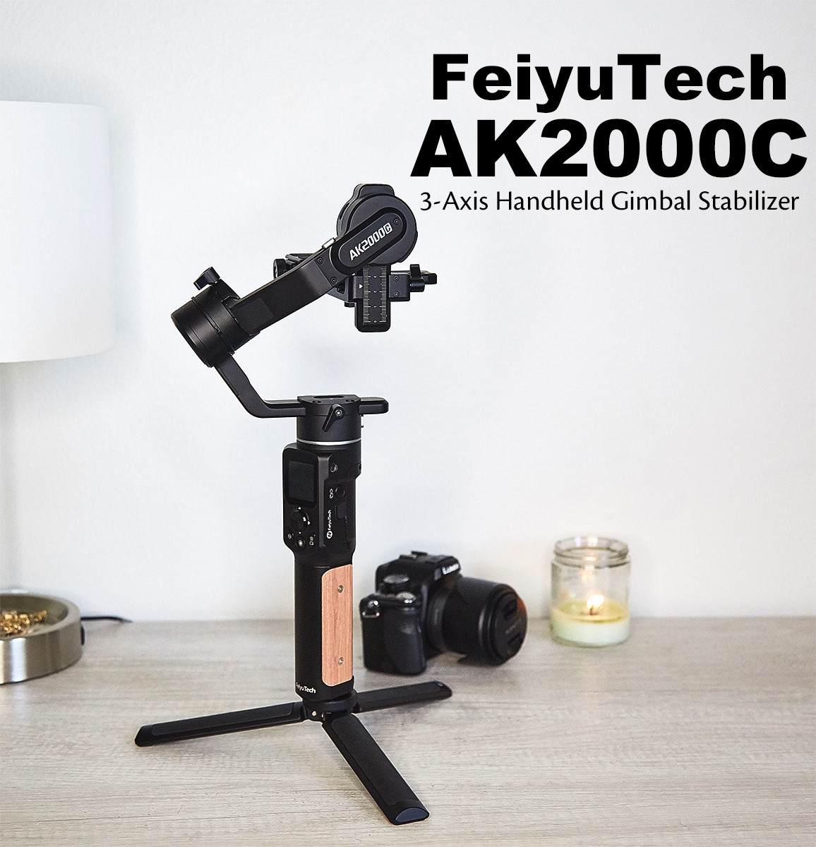 FeiyuTech AK2000C 3 Axis Handheld Stabilizer Gimbal Review - The 