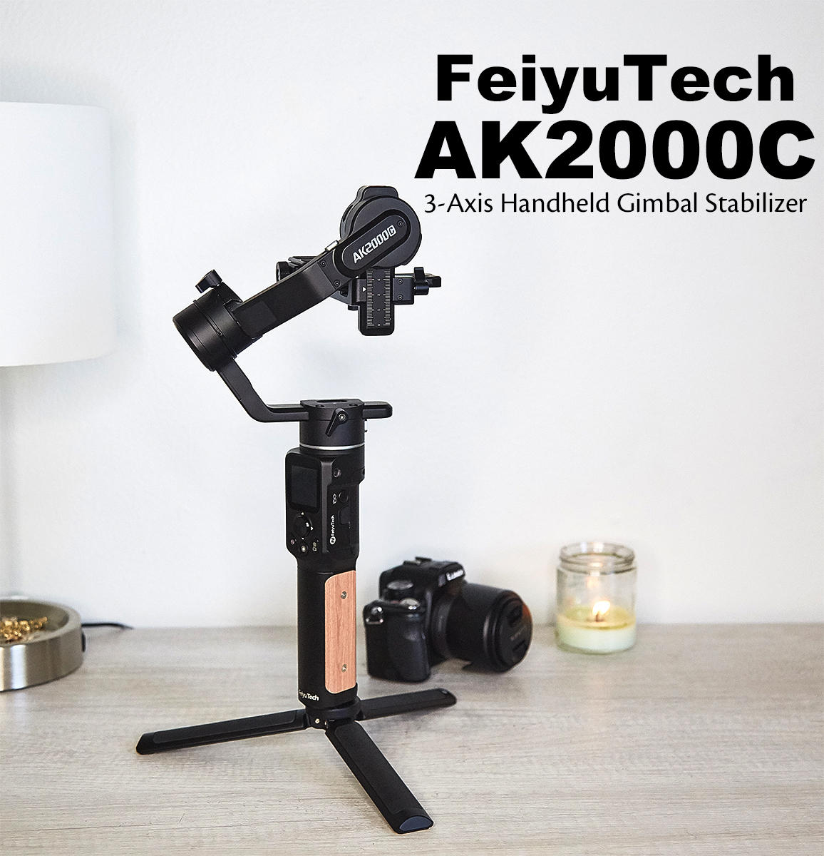 FeiyuTech AK2000C 3 Axis Handheld Stabilizer Gimbal Review - The