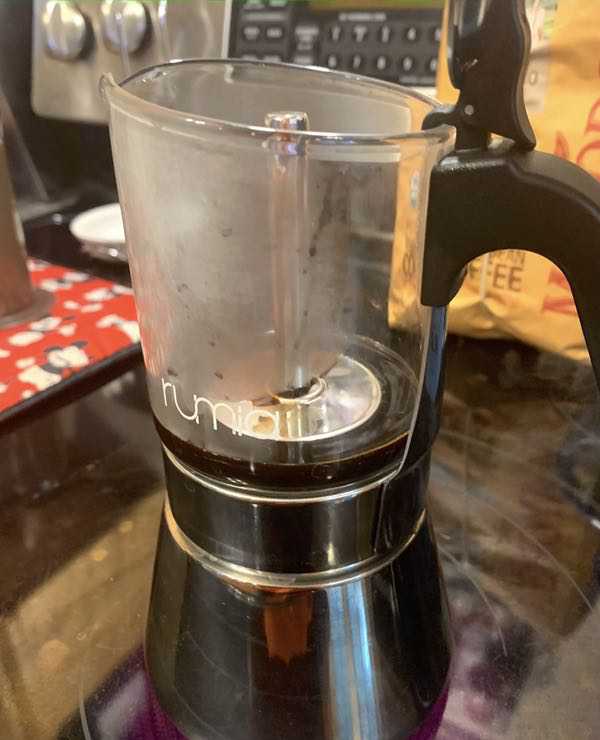 Rumia Stovetop Espresso Maker review - The Gadgeteer