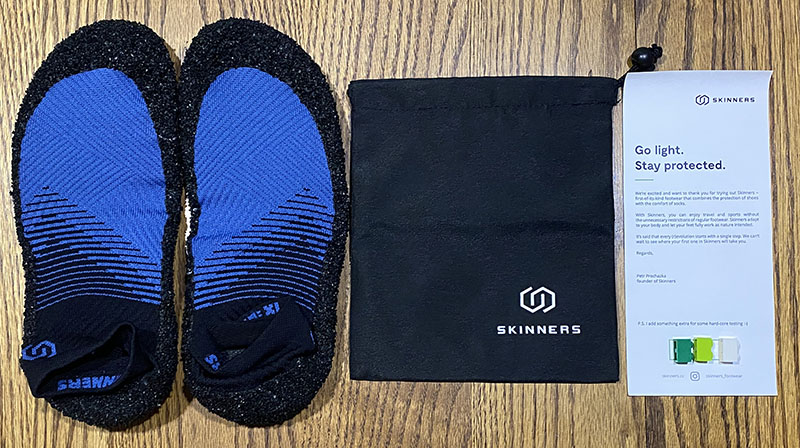 SKINNERS 2.0  Ultraportable footwear for sports and travels by