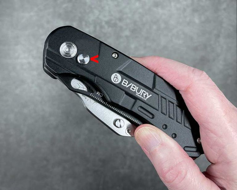 BIBURY Multipurpose Utility Knife review A utility knife with multitool features The Gadgeteer