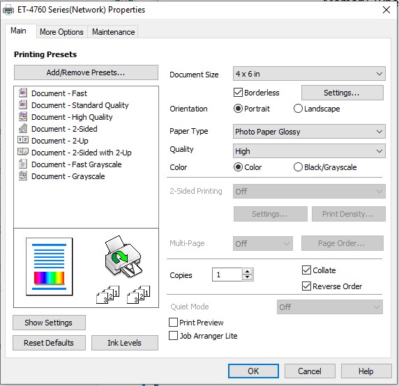 epson 4760 19