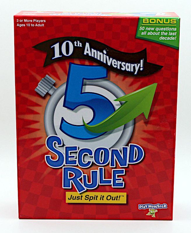 5 SECOND RULE 4TH EDITION – PlayMonster