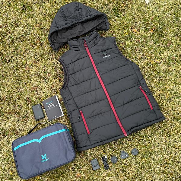 IUREK ZD938 men's heated vest review - The Gadgeteer