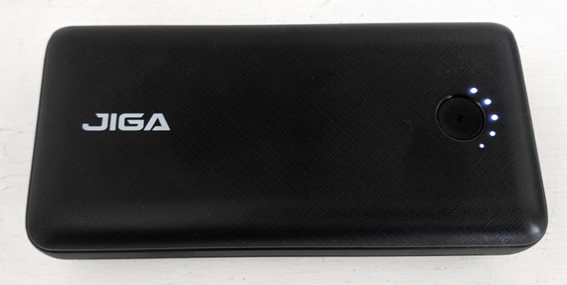 JIGA Power Bank, batería externa, cargador móvil portátil 30000mAh