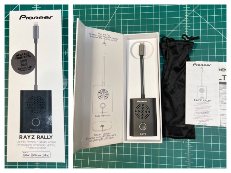 Pioneer Rayz Rally iOS lightning speaker review The Gadgeteer