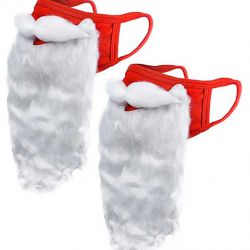 Santa approved COVID mask