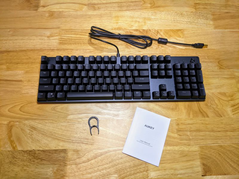 Aukey KM-G12 : Test & Avis du clavier gamer