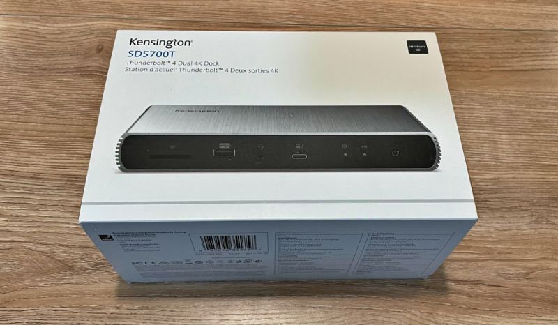 Kensington SD5700T Thunderbolt 4 Dual 4k Dock review - The Gadgeteer