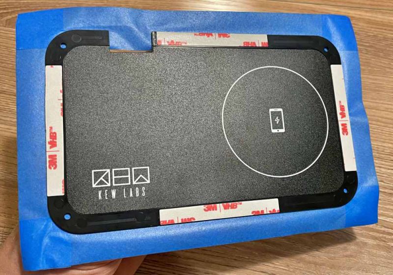 Kew Labs UTS1 Wireless Charger review Invisible wireless charging