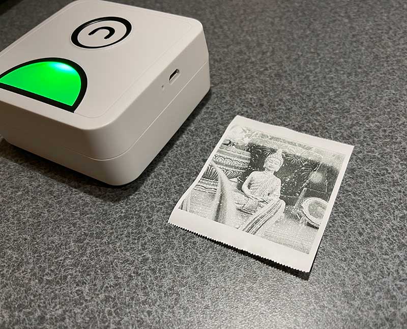 Poooliprint L2 Inkless Pocket Printer – Print Photos, Notes & Lists From Your Phone, No Ink Needed!