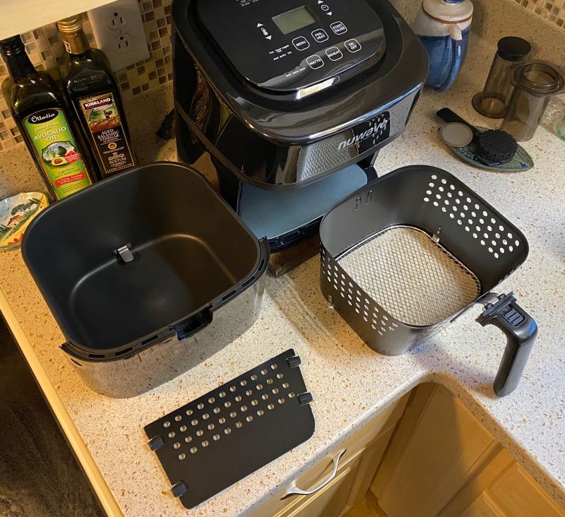 Nuwave Brio 10 Quart Air Fryer Quick Review and First Cook! 