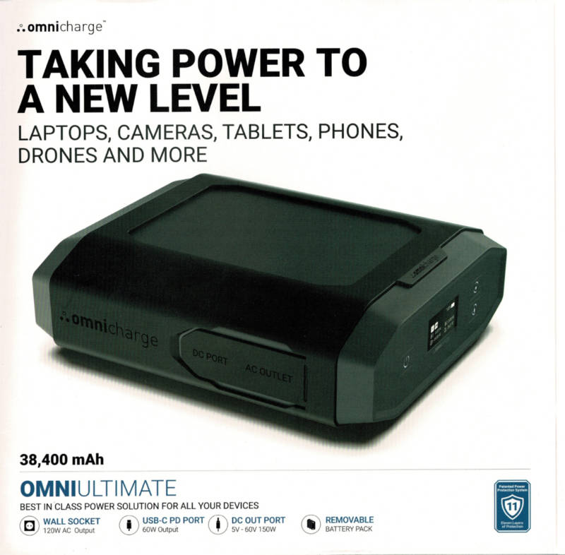 Omnicharge Omni 13+ - Batería Externa (13000 mAh, 100 W CA