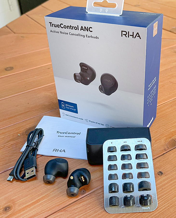 RHA TrueControl Active Noise Canceling Earbuds review – Great 