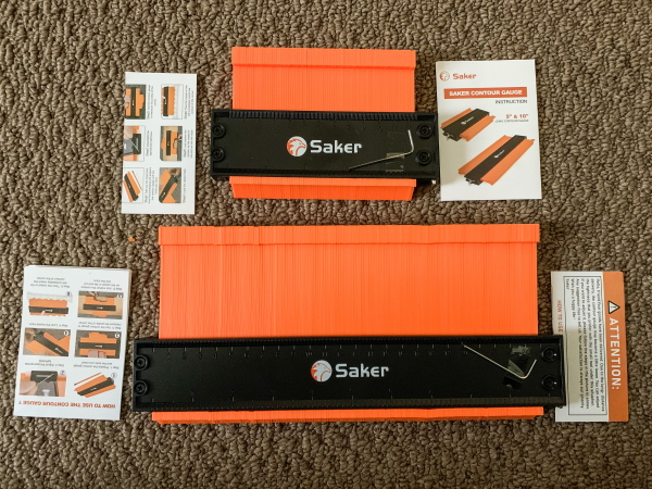 Smart saker store contour gauge