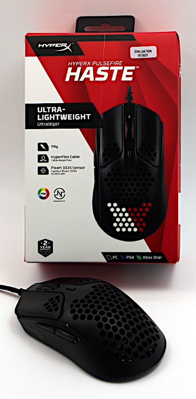 HyperX Pulsefire Haste – Gaming Mouse, Ultra-Lightweight, 59g