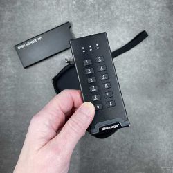 iStorage diskAshur M2 1TB SSD hardware encrypted portable drive review