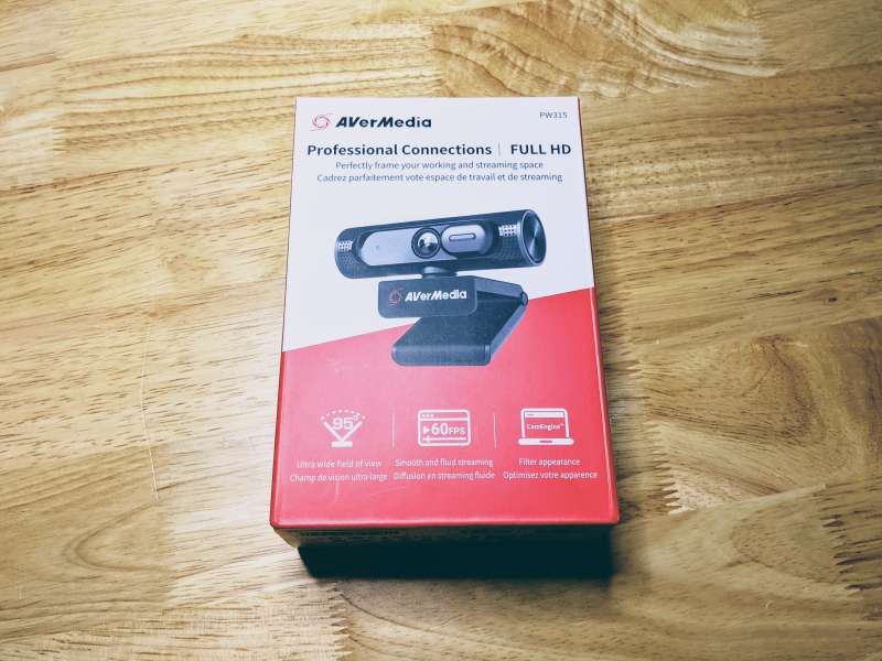 AVERMEDIA PW315 WEBCAM 1080P GRAND ANGLE