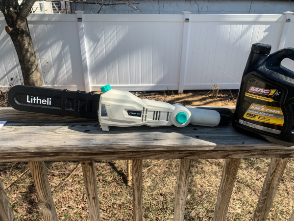 LiTHELi 40V Cordless Pole Saw review The Gadgeteer