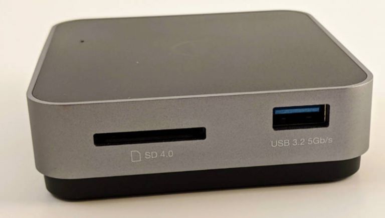 Station D'Accueil USB-C OWC Travel Dock 6 Ports - 100W - Ethernet, HDMI, SD - Gris Spatial