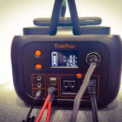 TrekPow portable 80000mAh AC/DC power station review