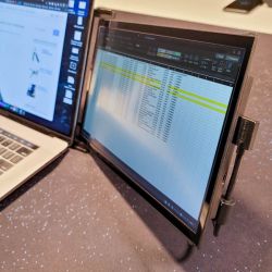 Mobile Pixels DUEX Plus dual monitor screen review – add a sliding second screen to your laptop