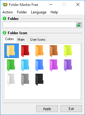 android change folder icon color