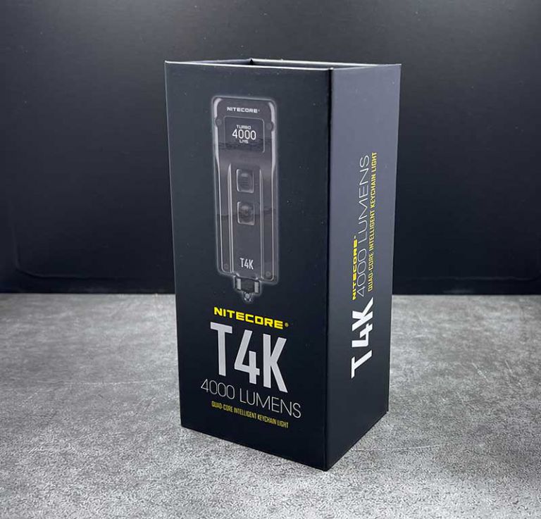 Nitecore T4K flashlight review - Put 4000 lumens in your pocket! - The ...