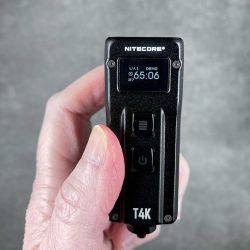 Nitecore T4K flashlight review – Put 4000 lumens in your pocket!