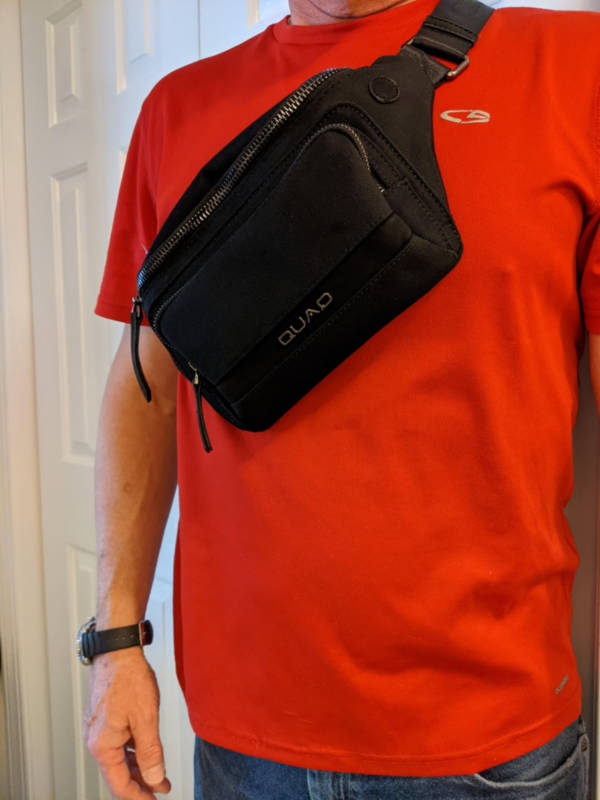 The Quaq crossbody bag charges your phone as you carry it - The Gadgeteer