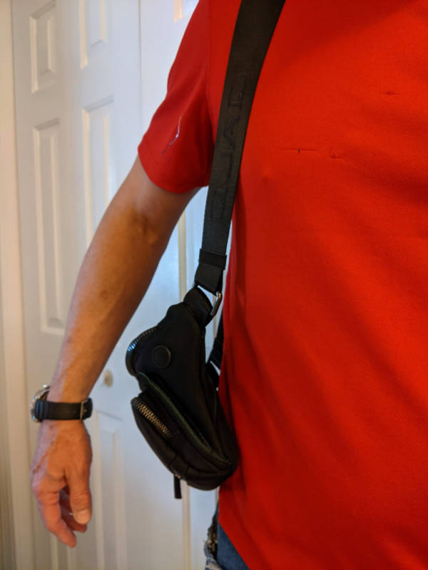 The Quaq crossbody bag charges your phone as you carry it - The Gadgeteer