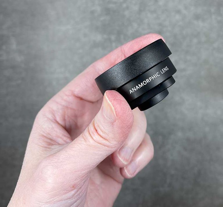 Sandmarc iPhone case and anamorphic lens review The Gadgeteer