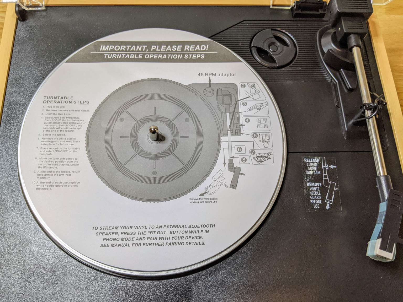 Victrola Eastwood Bluetooth Turntable review The Gadgeteer