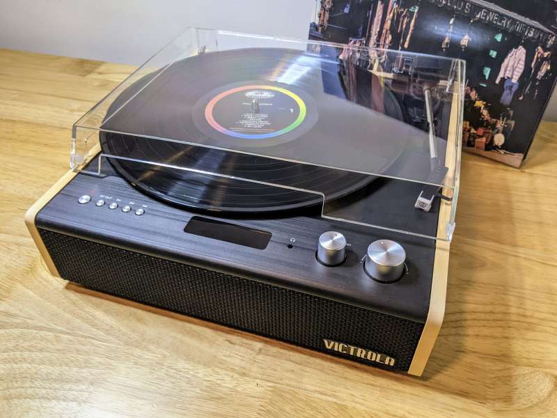 Platine Vinyle Victrola Eastwood avec enceinte intégrée + Bluetooth in&out  –