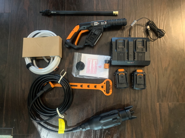 WORX Hydroshot Ultra WG649 High Pressure Hand Held Cleaner review