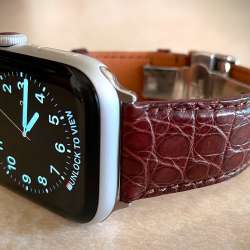 Lululook Alligator Leather Apple Watch Band review