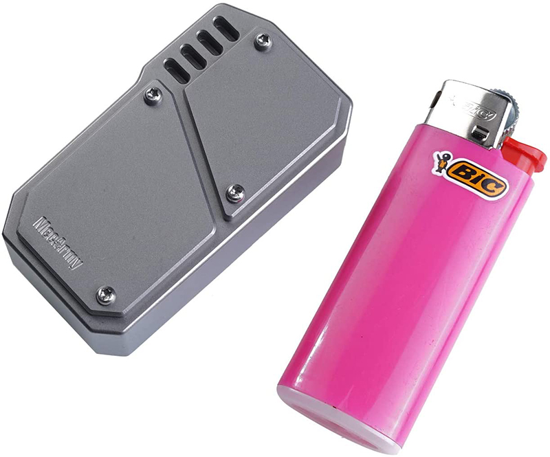 This case turns your BIC lighter into a tank! The Gadgeteer