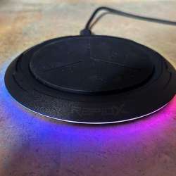 RapidX Prismo RGB 10W Qi Certified Wireless Charging Pad review – The most colorful Qi charger in the world
