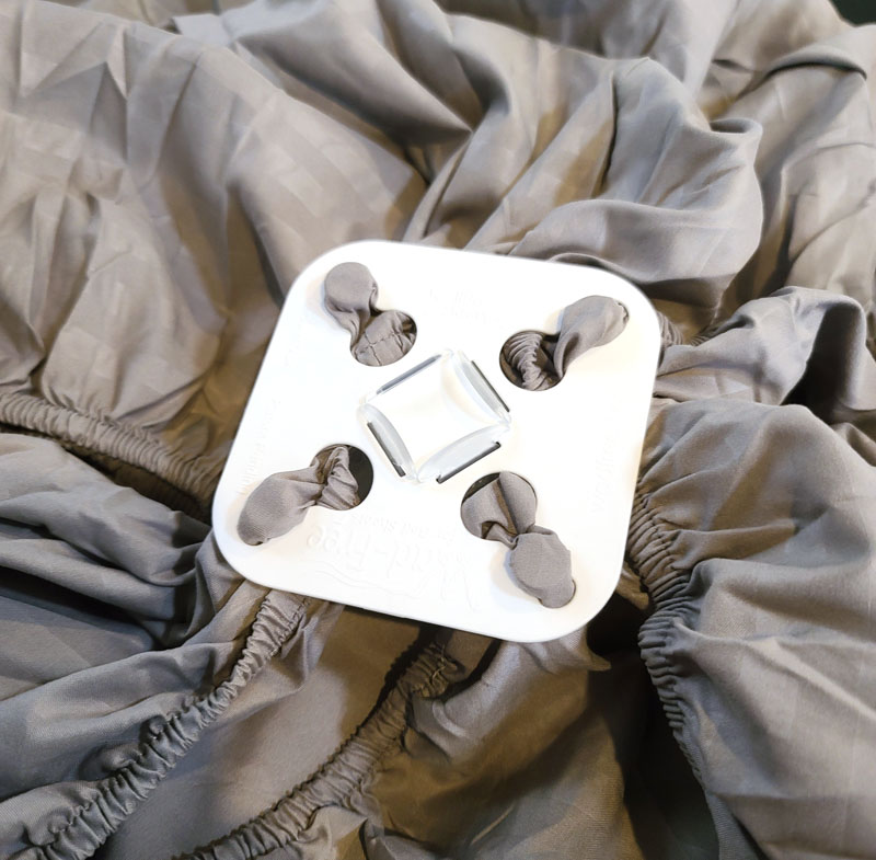 Wad-Free laundry bed sheet tangle preventer review - The Gadgeteer