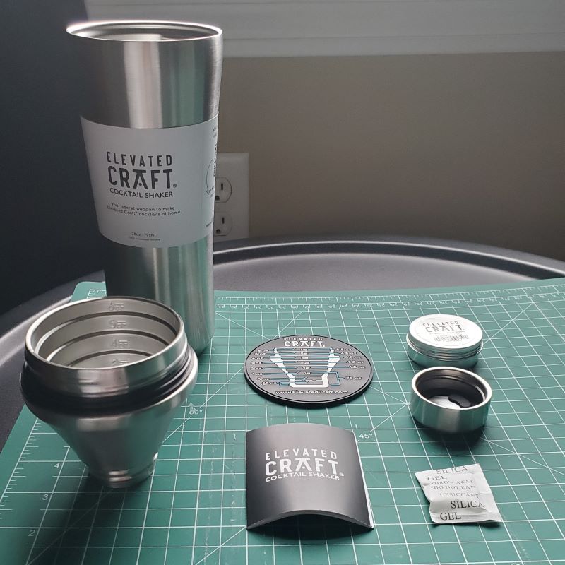 Elevated craft cocktail shaker 2