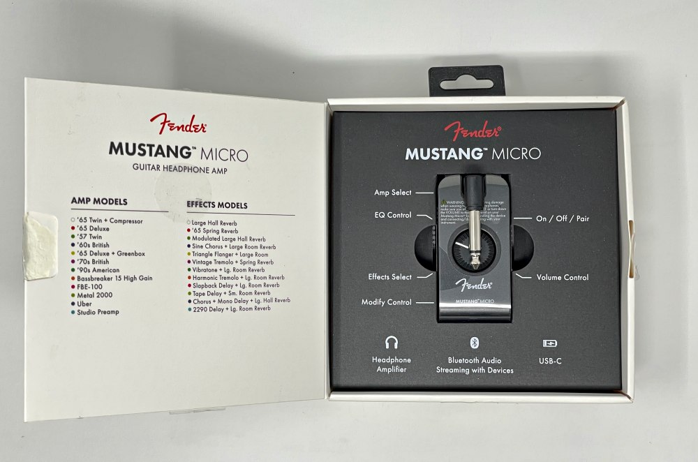 fender mustang micro metal