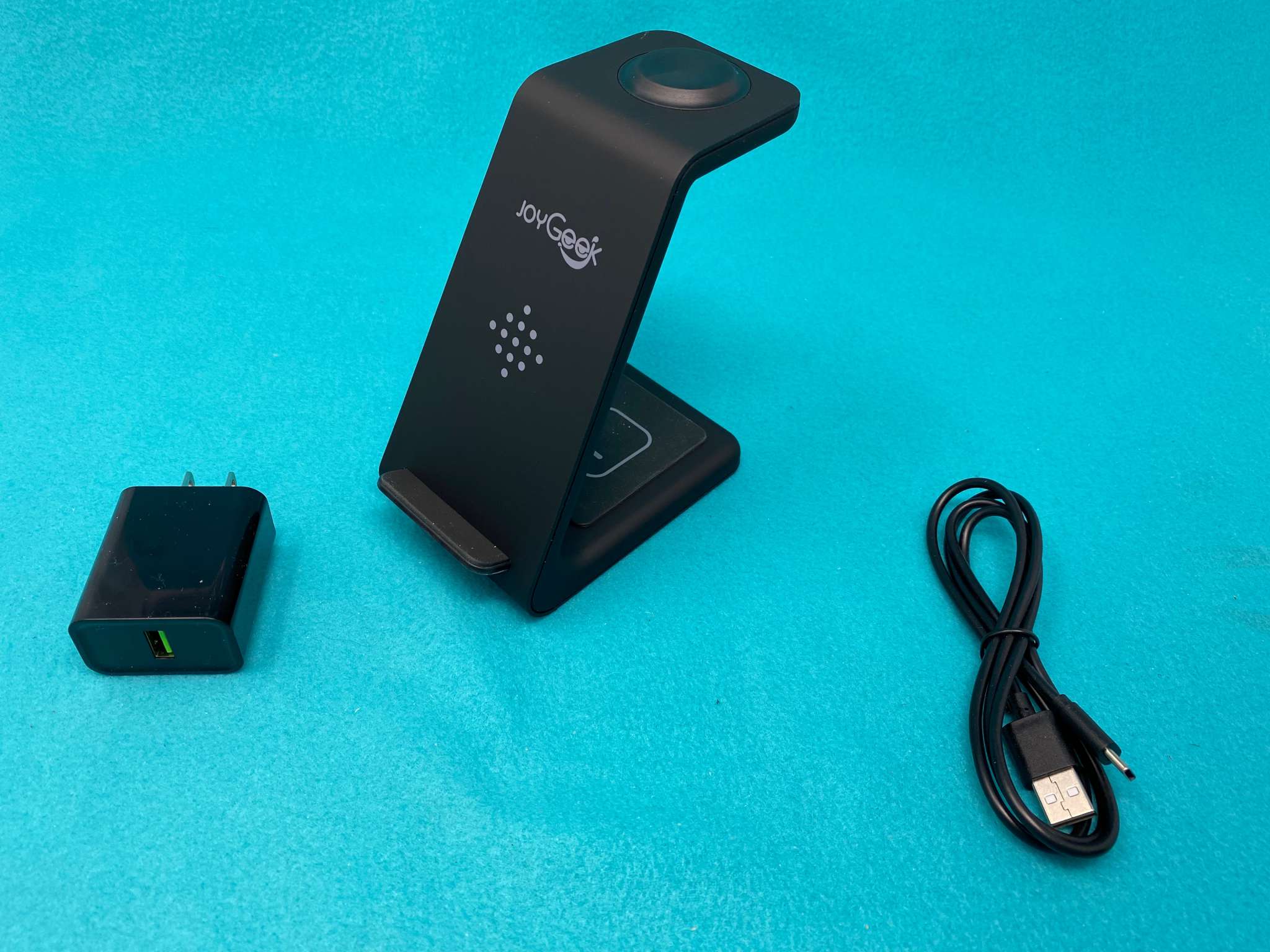 JoyGeek Wireless Charging Station review 3 chargers in one The